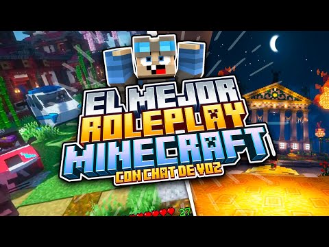 ✅EL Mejor SERVIDOR de ROLEPLAY para Minecraft JAVA (1.8 - 1.21) SERVER ROLEPLAY 😱