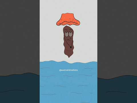 POV; toilet water after breakfast. 🤣 (best animation memes) #shorts #4k