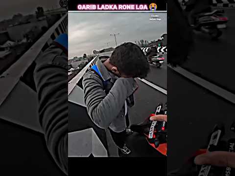 GARIB LADKA RONE LAGA😭 KTM BIKE TUTNE SE 🥺 #shorts #bike #rider #duke #youtubeshorts #motovlog#vlog