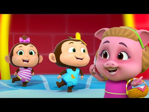 Five Little Monkeys + More Baby Songs & Nursery Rhymes for Kids