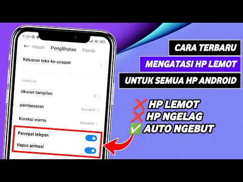 Cara Mengatasi Hp Lemot Di Semua Hp Android