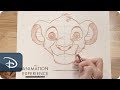 Drawing Simba from The Lion King