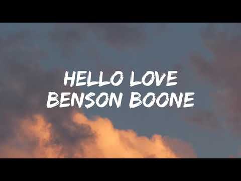 Benson Boone - Hello Love [Lyrics]