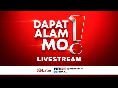 Dapat Alam Mo! Livestream: March 4, 2024 - Replay