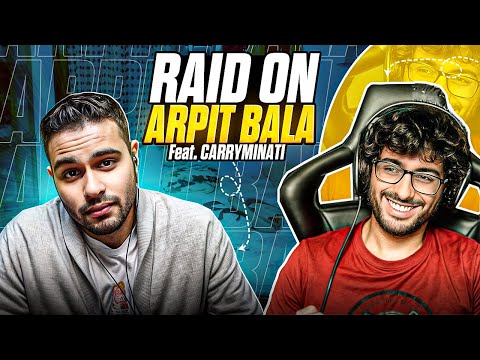 Arpit Bala Angry Reaction On Carryminati’s Raid 🤬