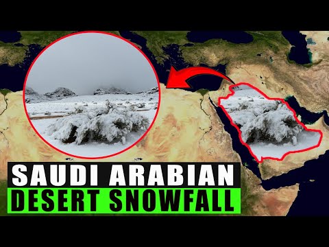 Saudi Arabian desert snowfall - Scientists Warns of WORSE To Come!