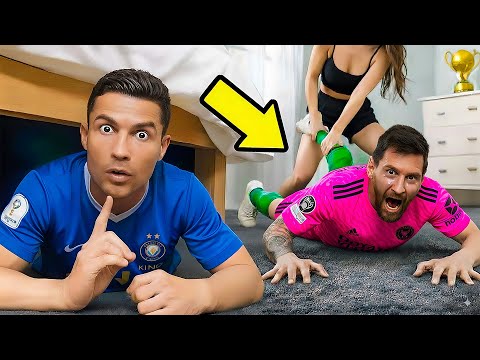 Ronaldo and Mbappe Risk It All to Save Messi From Female JASON VOORHEES - OlalaFootball