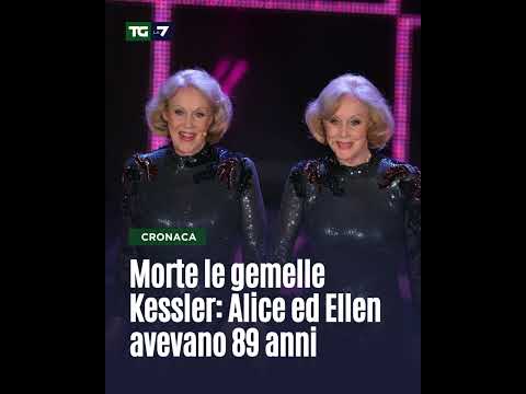Morte le gemelle Kessler: Alice ed Ellen avevano 89 anni