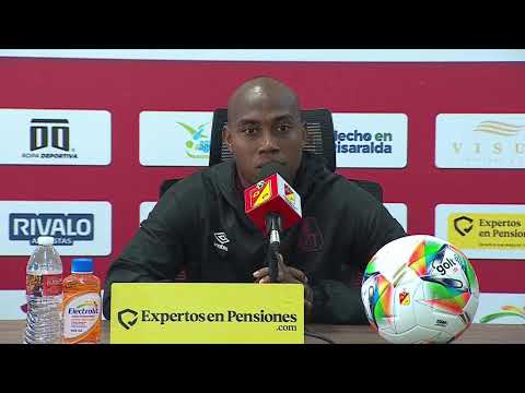 Rueda de prensa de Tolima tras su partido con Pereira