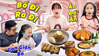 Quỳnh Nhi Giận Bố Hùng Vì Quả Dừa Không Còn Nước Và Được Đi Ăn Đồ Hàn Quốc