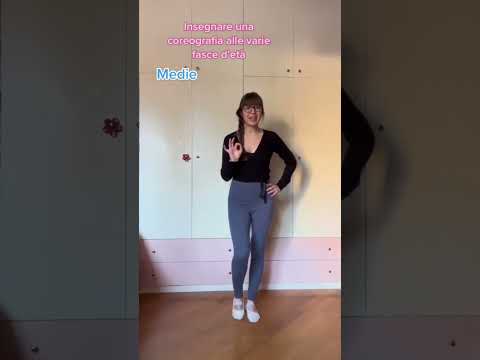 Insegnare una coreografia alle varie fasce d’età