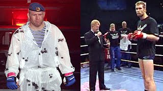 Russian PARATROOPER threw a TWO-METRE GIANT out of the ring! Unknown fight of Sergei Kharitonov!