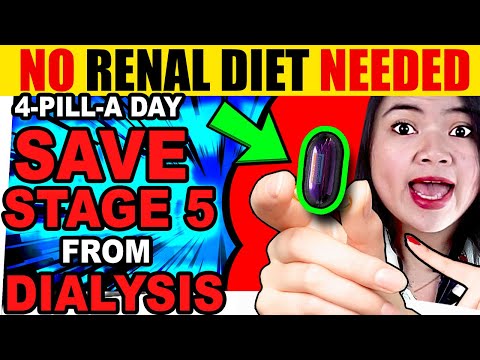 4-pill-a-day Treatment To Avoid Dialysis (No Renal Diet Needed)