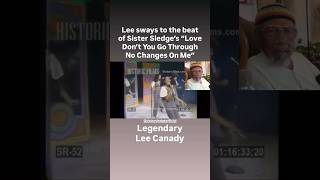 Lee sways to the beat of Sister Sledge's "Love Don't You Go Through No Changes On Me" 1975 LIVE TV