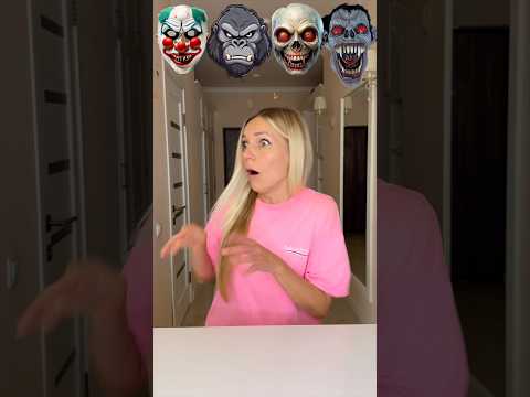 Which mask would you choose? 😱👻