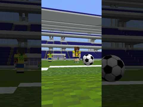 POV: Posso PARAR O TEMPO na Copa do Mundo no Minecraft!