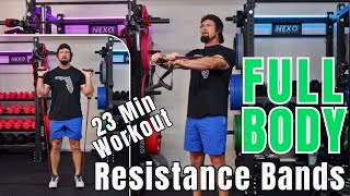 Resistance Band Full Body Home Workout - Quick Workout at Home