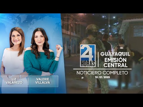 Noticiero de Guayaquil (Emisión Central 10/01/2025)