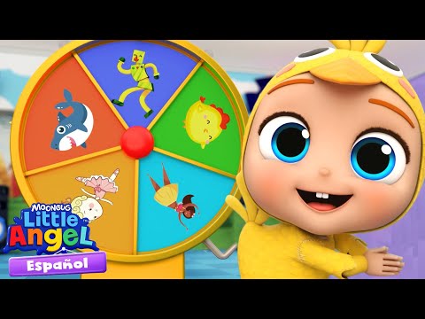 Celebramos y bailamos en familia🕺 💃 | Caricaturas | Canciones Infantiles🎵| Little Angel Español