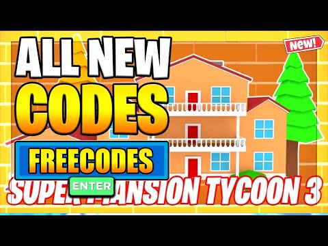 Mansion Tycoon Codes 07 2021 - roblox mansion tycoon twitter codes