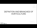 Horticulture Concepts and Practices