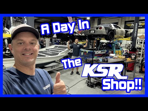 Hanging out in the KSR shop!! What do we do on a Normal Day??