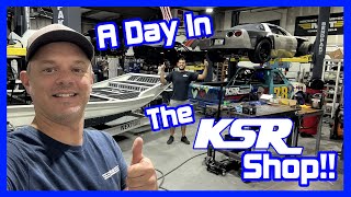 Hanging out in the KSR shop!! What do we do on a Normal Day??