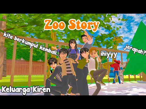 PERGI KE ZOO || KELUARGA KIREN || DRAMA SAKURA SCHOOL SIMULATOR