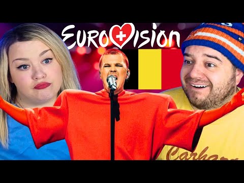 Red Sebastian - Strobe Lights 🇧🇪 BELGIUM | EUROVISION 2025 Reaction