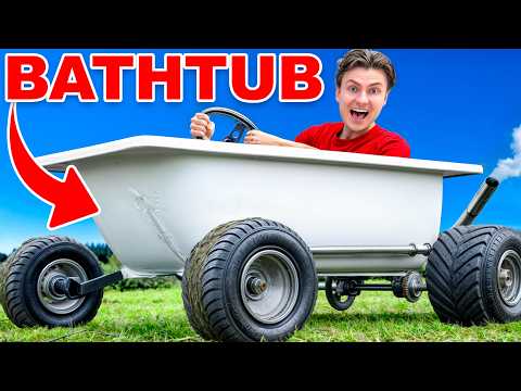 I BUILT THE WORLD'S FASTEST BATHTUB!!