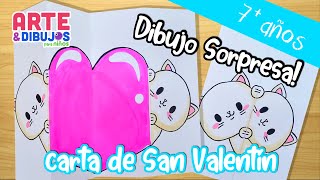 Como dibujar UN CORAZÓN | DIBUJO SORPRESA | Arte y Dibujos para Niños