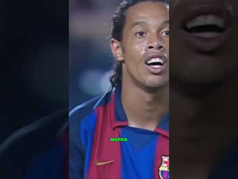 Ronaldinho gaucho! #futebol #ronaldinho #barcelona #realmadrid #curiosidades
