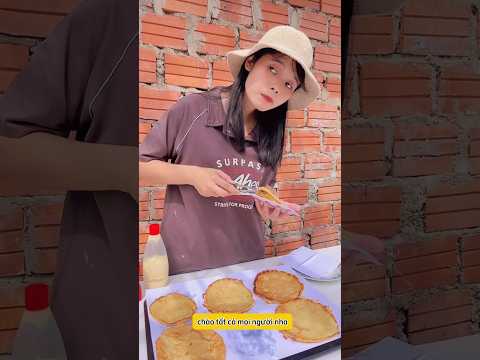 Giả làm người nổi tiếng để mua bánh rán 🤣 #shorts #anvat