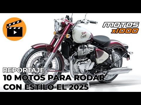 10 Motos para Rodar con Estilo el 2025 | Motosx1000