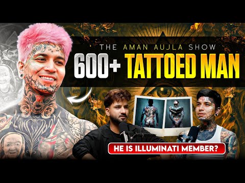 ਇਹ ਇਨਸਾਨ ਨਹੀਂ ਹੈ 😳 Illuminati EXPOSED, Horror Tattoos | Siddarth | Aman Aujla