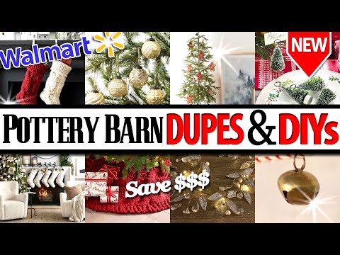 🎄Luxury Pottery Barn Dupes! DIY and decorate on a dime 🤑 Dollar Tree 2024