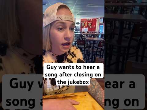 True story about a guy who wanted to listen to a song after the bar closed #bartenderstories