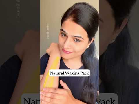 😱Full Body Waxing Pack| Hand wax at Home naturally #youtubeshorts #shorts