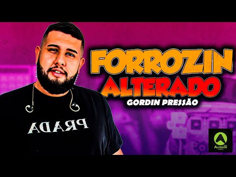 FORRÓZIN ALTERADO PRA PAREDÃO - AS MELHORES COM MÉDIOS GRAVES - GORDIN PRESSÃO