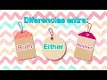 Significado e uso de 'neither', 'both' e 'either'