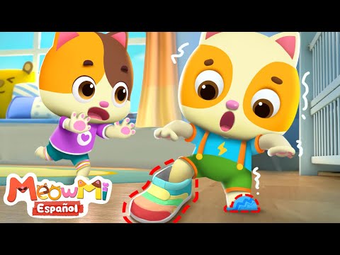 Grande vs Pequeño | Más Canción Infantil | 🐱MeowMi Family Show Español