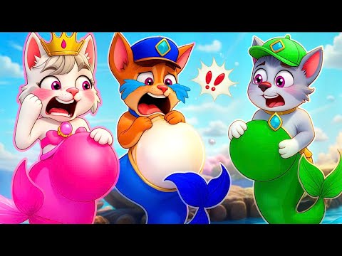 Paw Patrol Ultimate Rescue | Brewing Cute Baby Mermaid Pregnant?! But What Happened?! | Rainbow 3