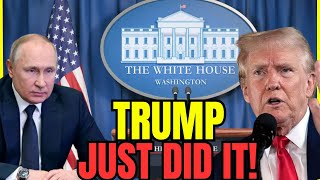 LIVE: Trump & Putin Meeting Announcement to the World