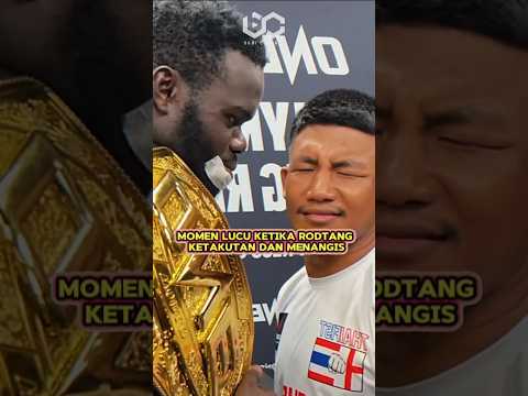 Rodtang menangis ๐ญ #rodtang #reugreug #oumarkane #onechampionship #mma #ufc #muslimfighter #boxing
