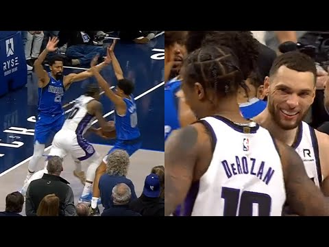 DeMar DeRozan CRAZY game winner vs Mavs with 1.9 left after double teamed in OT