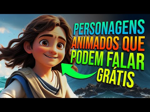 CRIE PERSONAGENS ANIMADOS QUE FALAM COM IA GRÁTIS PARA CANAL DARK