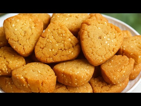 आधे कप दूध में सूजी घोलकर बनाएं ऐसा मीठा जो आपके बहुत पैसे बचाएं | Wheat Flour Biscuit Recipe| Easy