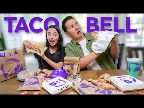 We Ate Everything At Taco Bell!