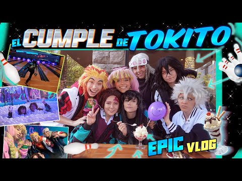 EL ÉPICO cumpleaños de TOKITO! 🎉 -PILARES DEL FUTURO Ep2【KNY/ COSPLAY】