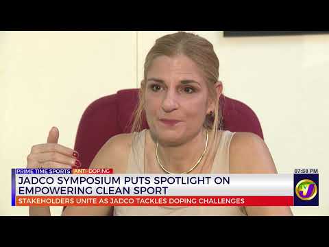 YouTube video thumbnail: Jadco Symposium Puts Spotlight On Empowering Clean Sport